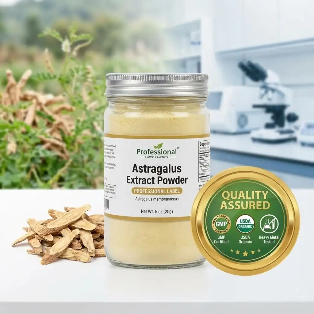 Production Process of Astragalus Extract Powder Explained